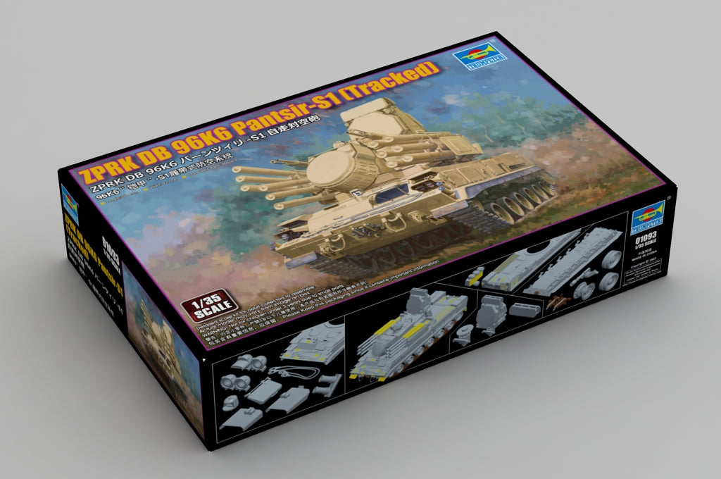 Trumpeter Scale Models 1093 1/35 ZPRK DB 96K6 Pantsir-S1 Missile System Tracked Model Kit