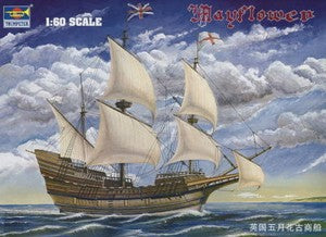 Trumpeter Scale Models 1201 1/60 Mayflower Sailing Ship Model Kit