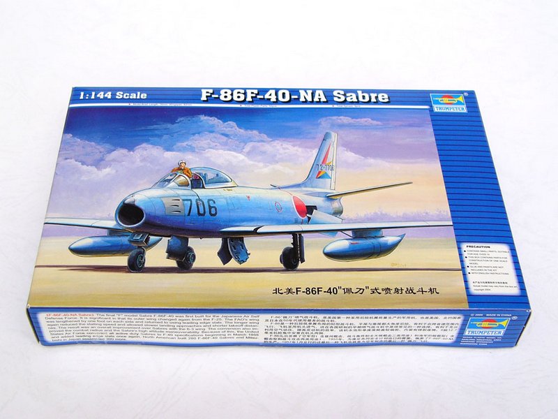 Trumpeter Scale Models 1321 1/144 F-86F-40 Saber Jet Model Aircraft Kit