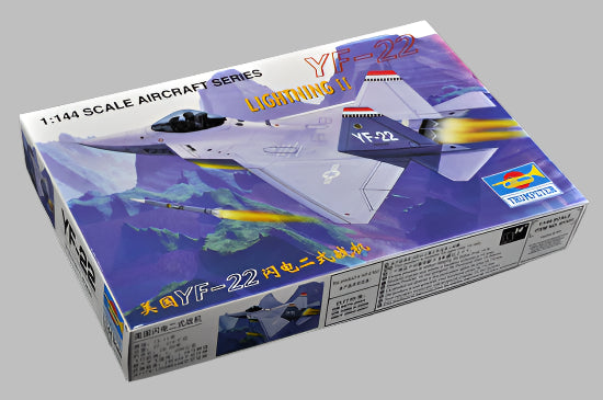 Trumpeter Scale Models 1331 1/144 YF-22 Lightning II Model Aircraft Kit