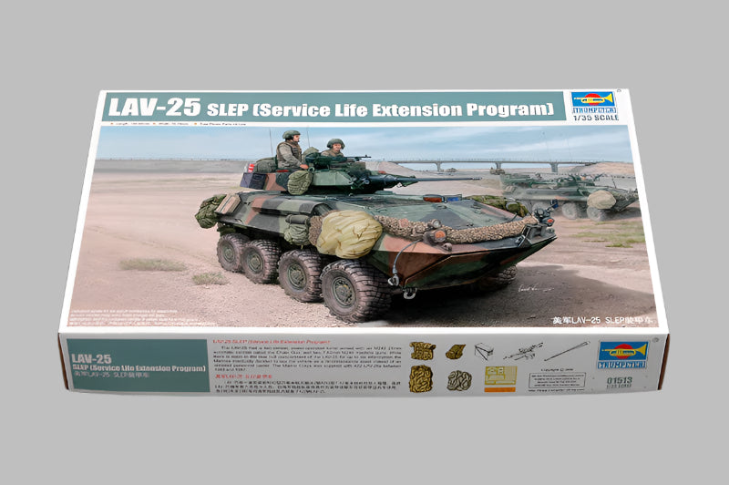 Trumpeter Scale Models 1513 1/35 LAV-25 SLEP (Service Life Extension Program) Model Kit