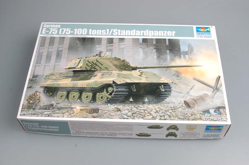 Trumpeter Scale Models 1538 1/35 German E-75 Panther (75-100 ton) Tank Model Kit