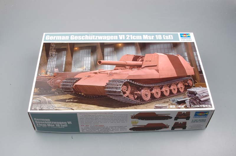 Trumpeter Scale Models 1540 1/35 German Geschutzwagen VI Tiger Grille Mortar Model Kit