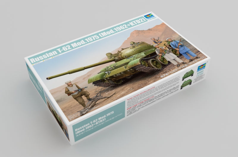 Trumpeter Scale Models 1551 1/35 Russian T-62 Mod 1975 (Mod 1962 + KTD2) Model Kit