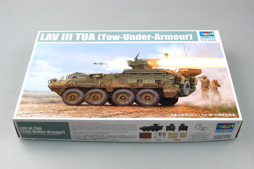 Trumpeter Scale Models 1558 1/35 LAV-III Tow Under Armor Vehicle (TUA) Model Kit