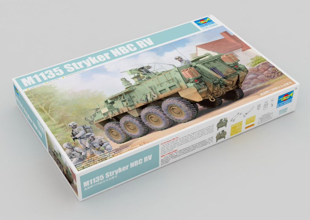 Trumpeter Scale Models 1560 1/35 M1135 Stryker NBCRV New Variant Model Kit