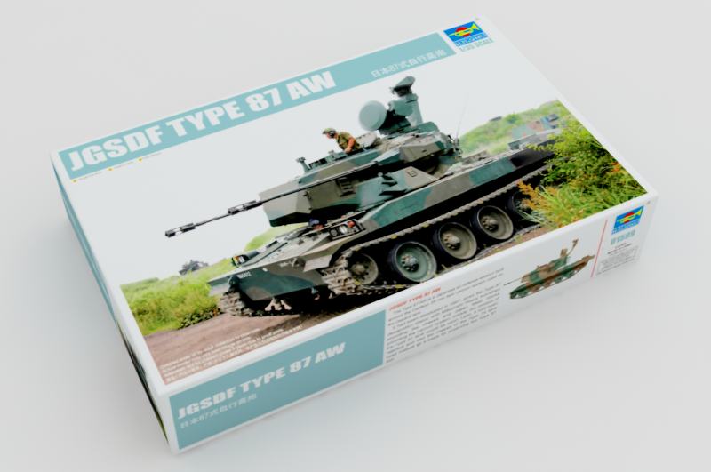 Trumpeter Scale Models 1599 1/35 JGSDF Type 87 AW Self Propelled Anti-Aircraft Gun Model Kit