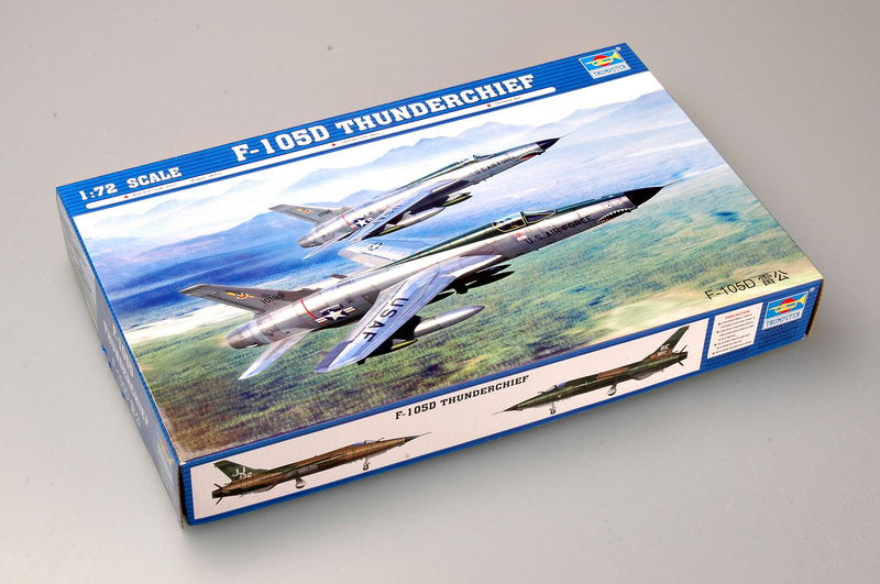 Trumpeter Scale Models 1617 1/72 F-105D Thunderchief Aircraft Model Kit