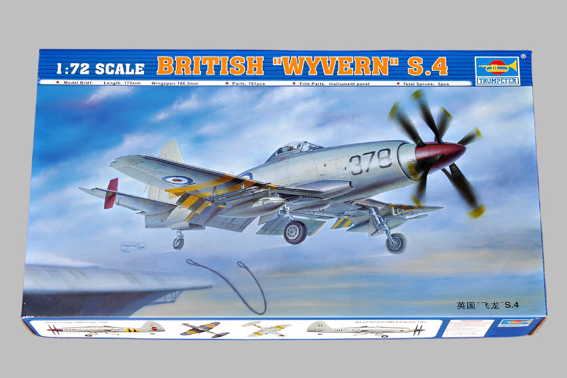 Trumpeter Scale Models 1619 1/72 British Westland Wyvern S.4 Model Aircraft Kit