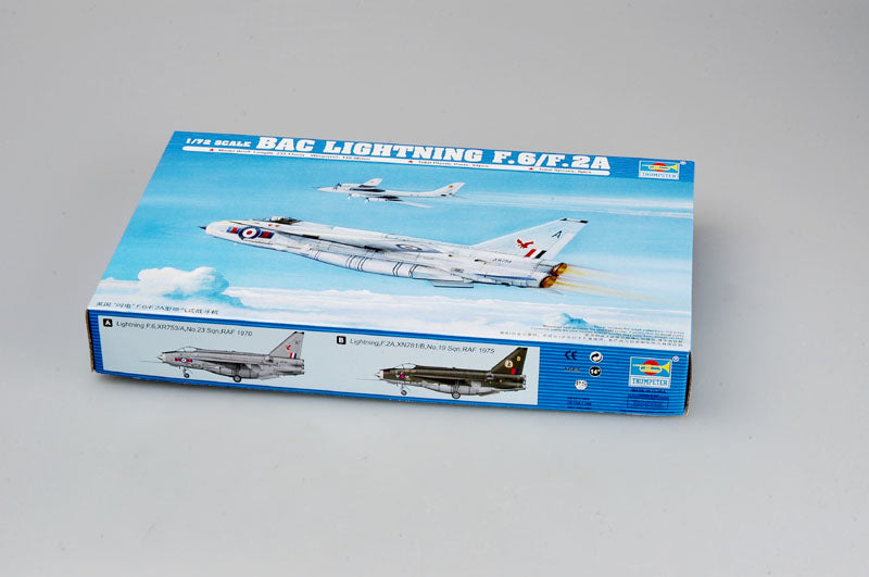 Trumpeter Scale Models 1654 1/72 English Electric (BAC) Lightning F.2A/F.6 Model Aircraft Kit