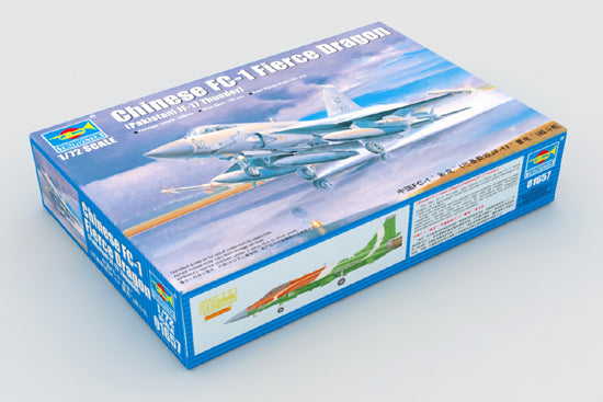 Trumpeter Scale Models 1657 1/72 Chinese FC-1 Fierce Dragon (Pakistani JF-17 Thunder) Fighter Model Kit