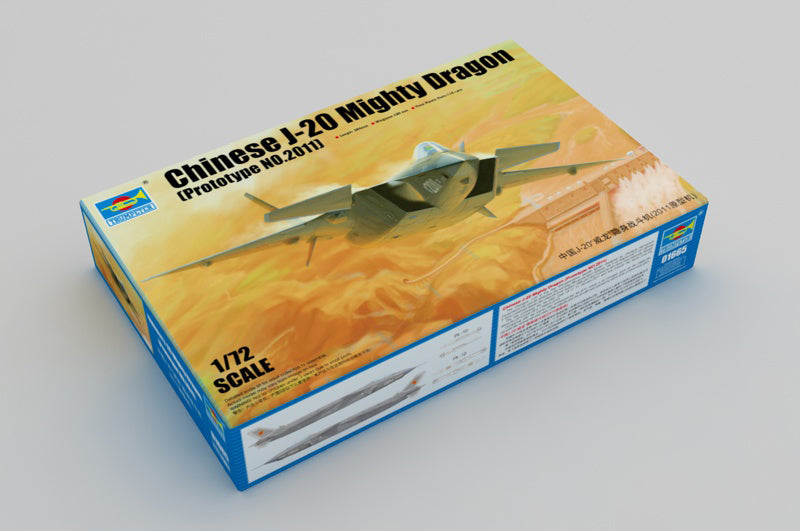 Trumpeter Scale Models 1665 1/72 Chinese J-20 Mighty Dragon Prototype ...