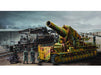 Trumpeter Scale Models 209 1/35 Morser Karl-Gerat 040-041 on Railway Transport Carrier Model Kit