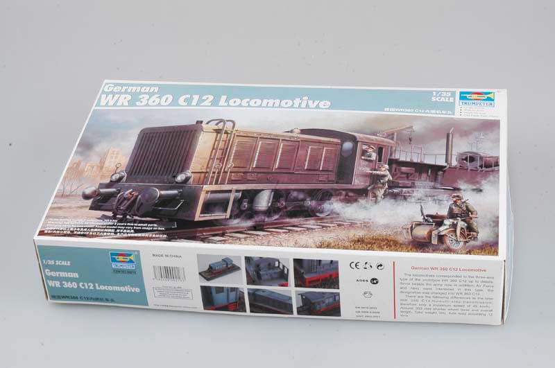 Trumpeter Scale Models 216 1/35 German WR 360 C12 Armored Locomotive Plastic Model Kit