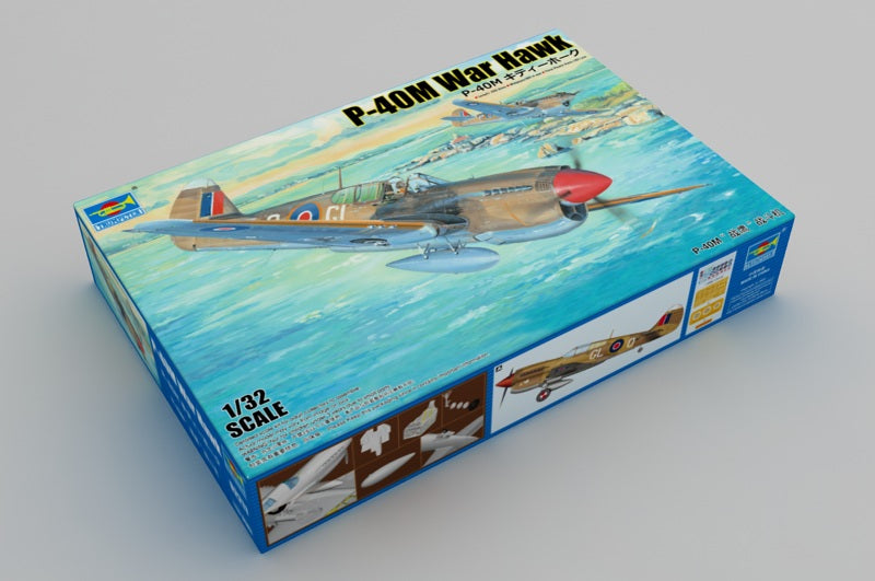 Trumpeter Scale Models 2211 1/32 P-40M Warhawk Fighter Model Aircraft Mit