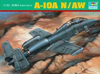Trumpeter Scale Models 2215 1/32 A-10A N/AW Double-Seater Thunderbolt Warthog Model Kit
