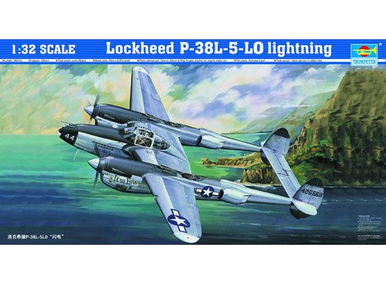 Trumpeter Scale Models 2227 1/32 P-38L-5-LO Lightning Model Aircraft Kit