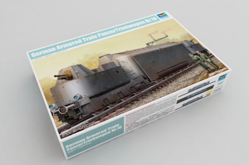 Trumpeter Scale Models 223 1/35 German Armored Train Panzertriebwagen Nr16 Plastic Model Kit