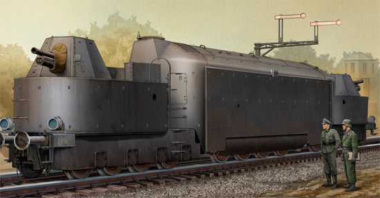 Trumpeter Scale Models 223 1/35 German Armored Train Panzertriebwagen Nr16 Plastic Model Kit