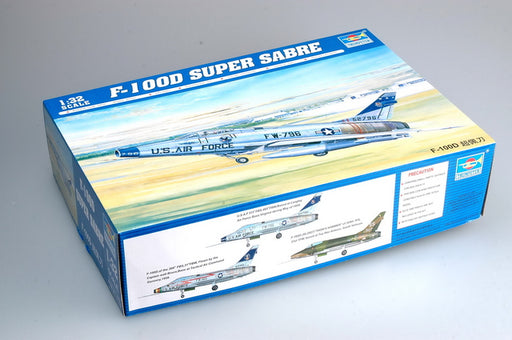 Trumpeter Scale Models 2232 1/32 F-100D Super Sabre Attack Aircraft Model Kit