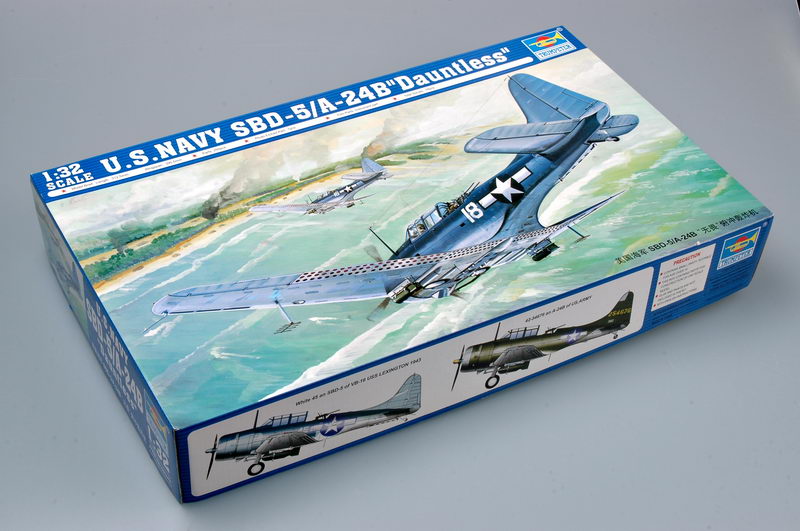 Trumpeter Scale Models 2243 1/32 US Navy SBD-5/A-24B Dauntless Model Kit