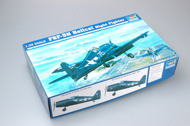 Trumpeter Scale Models 2259 1/32 Grumman F6F-5N Hellcat Fighter Model Kit