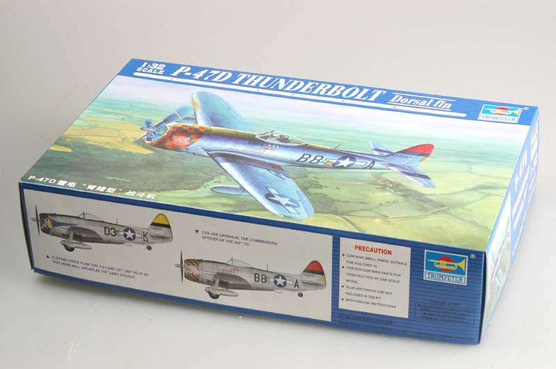 Trumpeter Scale Models 2264 1/32 P-47D Thunderbolt "Dorsal Fin" Fighter Late Variant Model Kit