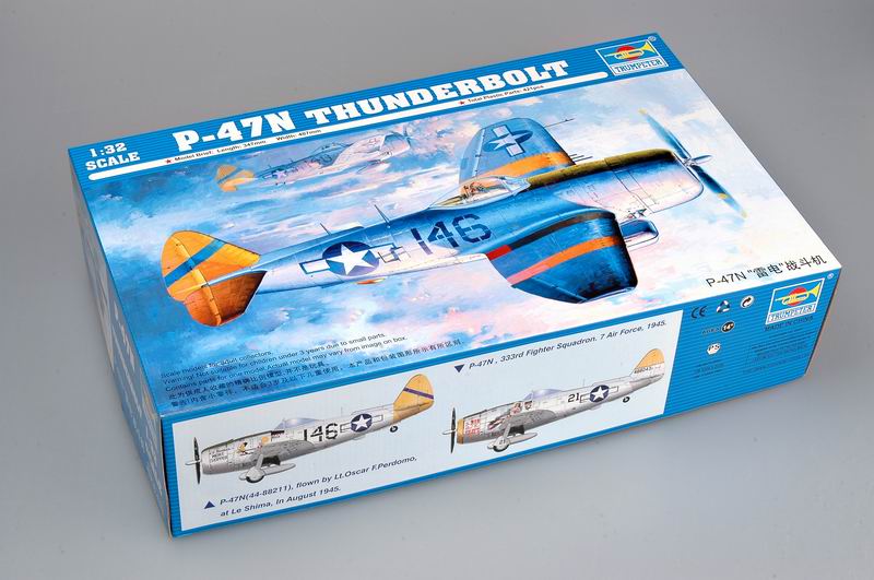 Trumpeter Scale Models 2265 1/32 P-47N Thunderbolt Fighter Model Kit