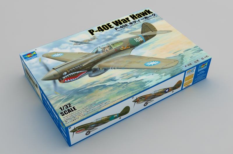 Trumpeter Scale Models 2269 1/32 Curtiss P-40E Kittyhawk Aircraft Model Kit