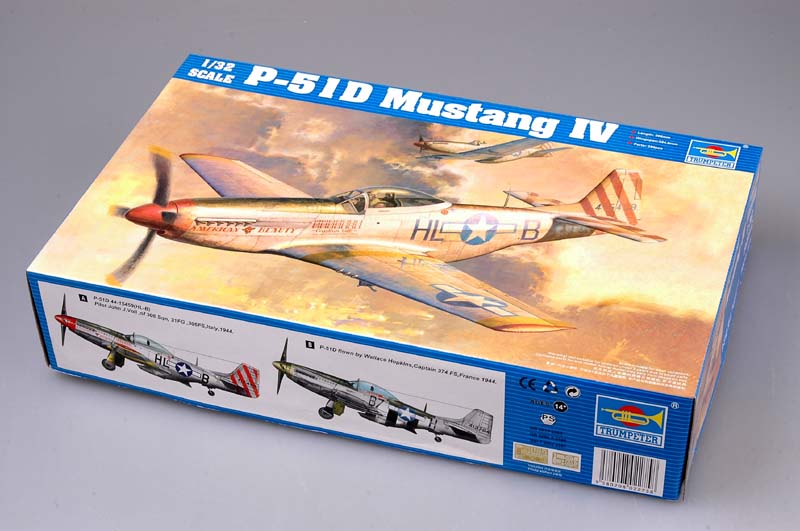 Trumpeter Scale Models 2275 1/32 P-51D Mustang IV Fighter Model Aircraft Kit