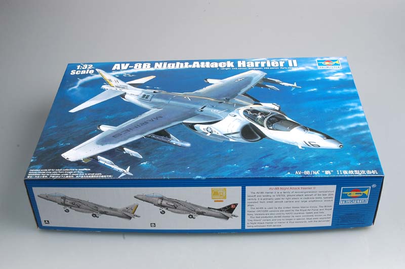 Trumpeter Scale Models 2285 1/32 AV8B Harrier II Night Attack Aircraft Model Kit