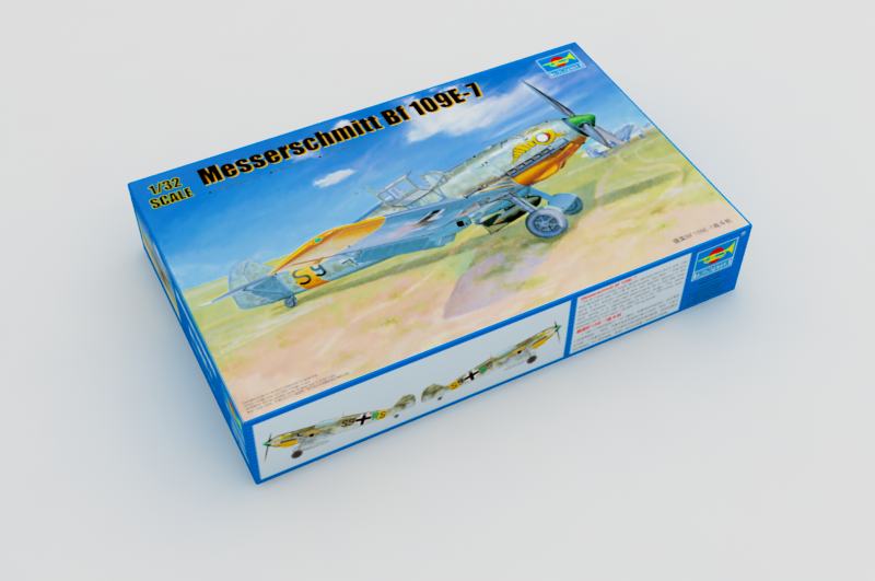 Trumpeter Scale Models 2291 1/32 Messerschmitt Bf109E-7 German Fighter/Bomber Model kit