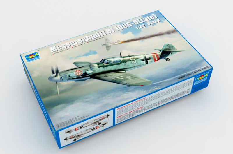 Trumpeter Scale Models 2297 1/32 Messerschmitt Bf 109G-6 German Fighter Late Variant Model Kit