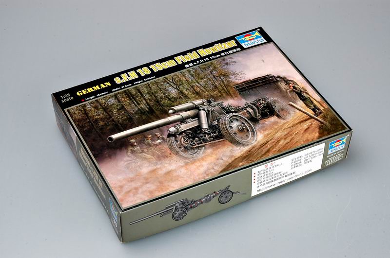 Trumpeter Scale Models 2304 1/35 German 15cm s.F.H.18 Field Howitzer Model Kit