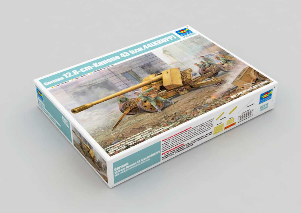 Trumpeter Scale Models 2317 1/35 German 12.8cm Kanone 43 bzw. 44 (KRUPP) Model Kit