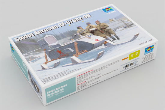 Trumpeter Scale Models 2322 1/35 Soviet RF-8/GAZ-98 Aerosan New Variant Model Kit
