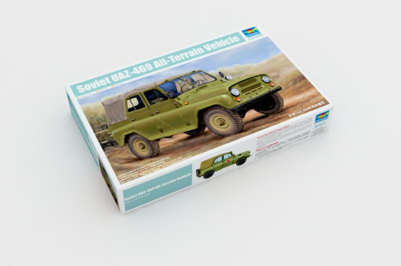 Trumpeter Scale Models 2327 1/35 Soviet UAZ-469 All-Terrain Vehicle Model Kit