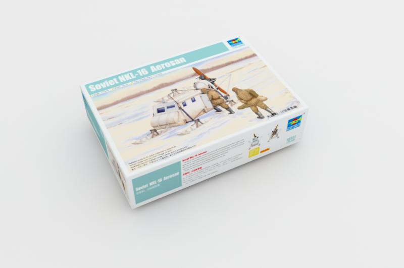 Trumpeter Scale Models 2337 1/35 Soviet NKL-16 Armored Aerosan Model Kit