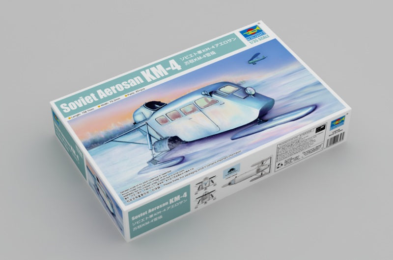 Trumpeter Scale Models 2356 1/35 Soviet KM4 Armored Aerosan Model Kit