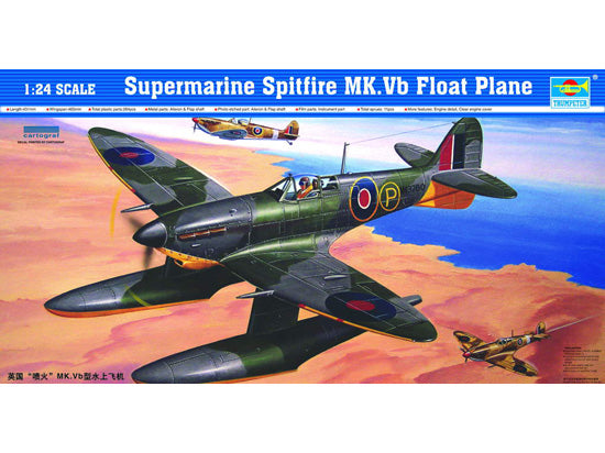 Trumpeter Scale Models 2404 1/24 Supermarine Spitfire Mk.Vb Floatplane British Aircraft Model Kit