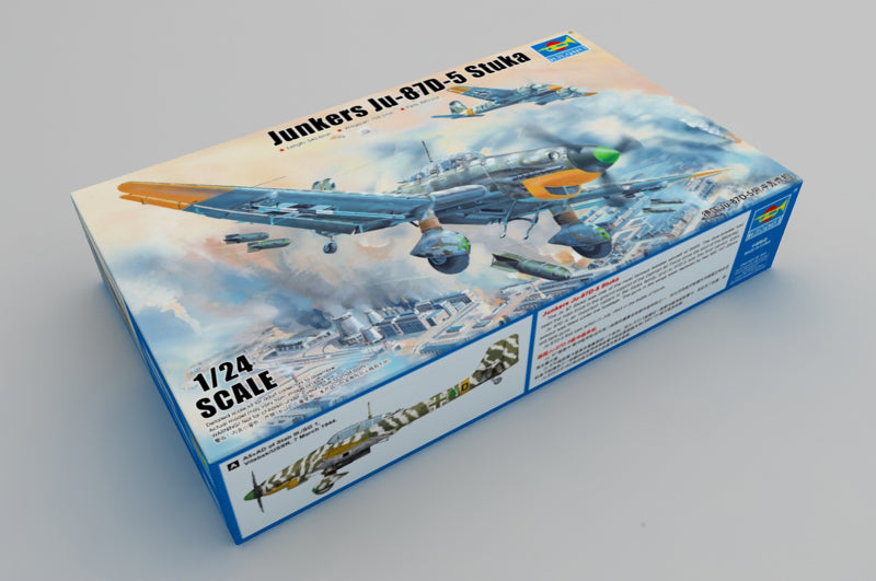 Trumpeter Scale Models 2424 1/24 Junkers Ju-87D5 Stuka Dive Bomber Model Aircraft Kit