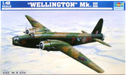 Trumpeter Scale Models 2823 1/48 Vickers Wellington Mk III British Bomber Plastic Model Kit