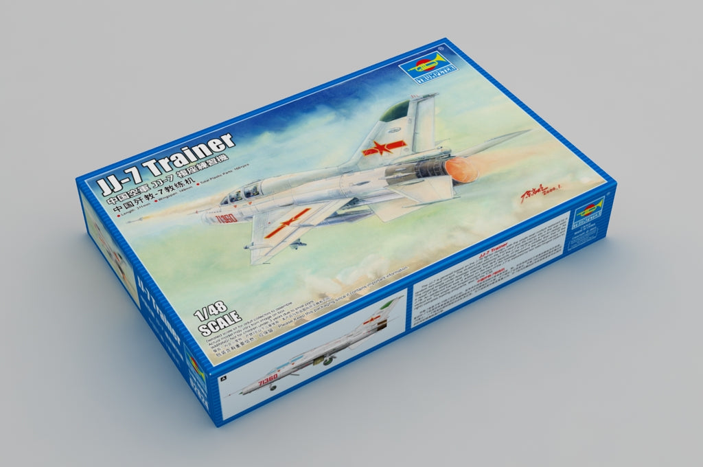 Trumpeter Scale Models 2824 1/48 JJ7 Trainer Fighter Model Aircraft Kit