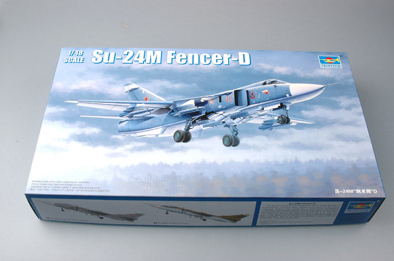 Trumpeter Scale Models 2835 1/48 Sukhoi Su-24M Fencer D Russian Attack Aircraft Model Kit