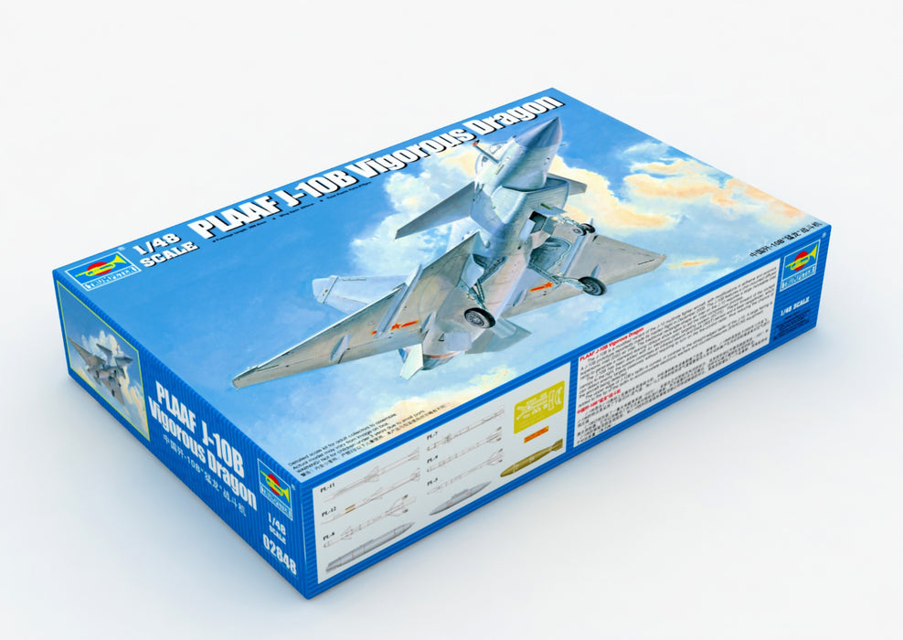 Trumpeter Scale Models 2848 1/48 PLAAF J-10B Vigorous Dragon Fighter Model Kit