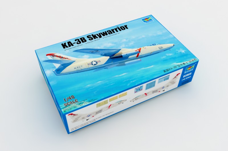 Trumpeter Scale Models 2869 1/48 KA-3B Skywarrior Strategic Bomber Model Kit