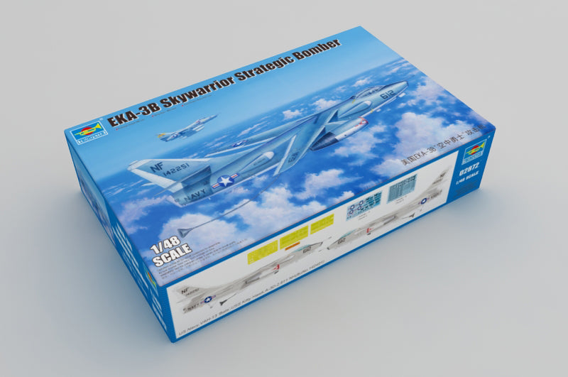 Trumpeter Scale Models 2872 1/48 EKA-3B Skywarrior Strategic Bomber Model Kit