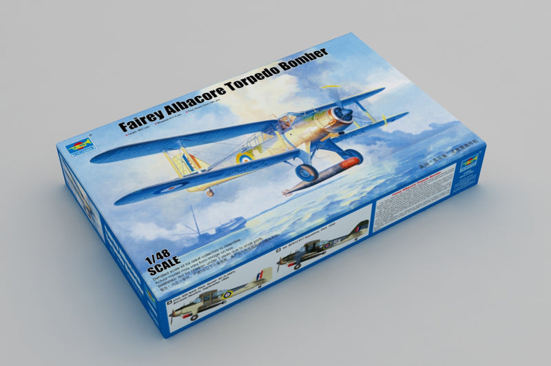 Trumpeter Scale Models 2880 1/48 Fairey Albacore Torpedo Bomber Model Aircraft Kit