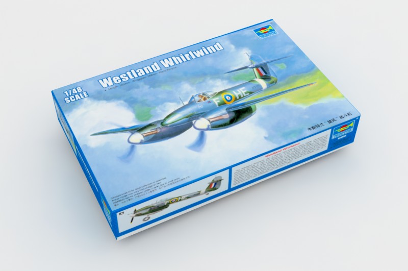 Trumpeter Scale Models 2890 1/48 Westland Whirlwind British Fighter Model Aircraft Kit