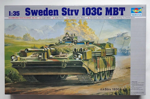 Trumpeter Scale Models 310 1/35 Swedish S-Tank Strv 103 C MBT Model Kit